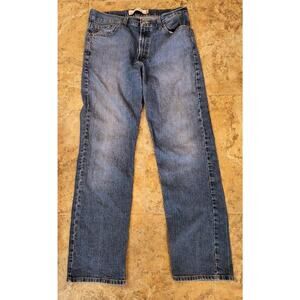 Levis 505 Regular Fit Jeans Size 34 x 32 (See Pics)